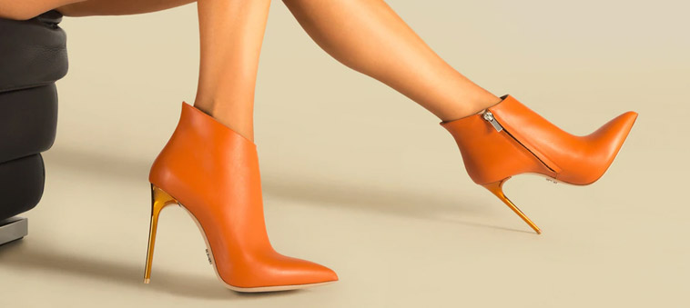 ブーツその他 Sergio Levantesi Janet Brown Heeled Ankle Boot Ankle boot Nero Sergio Levantesi - Le Follie Shop